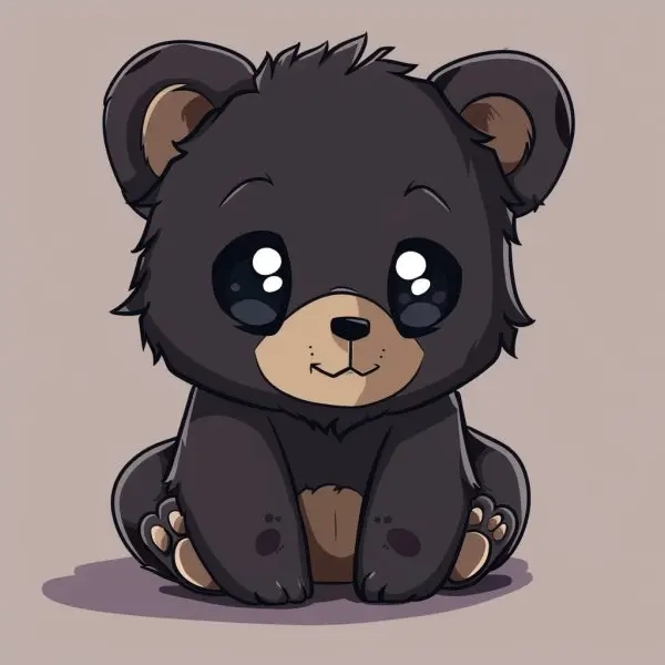 Tải ngay hình ảnh chibi avatar gấu cute siêu dễ thương