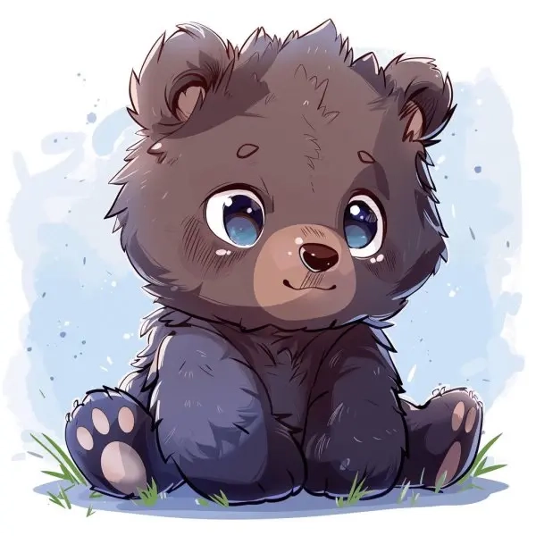 Tham khảo thêm ảnh chibi avatar gấu cute cho hình nền độc đáo