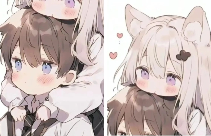 Hình nền cặp anime dành cho những ai yêu thích thế giới hoạt hình