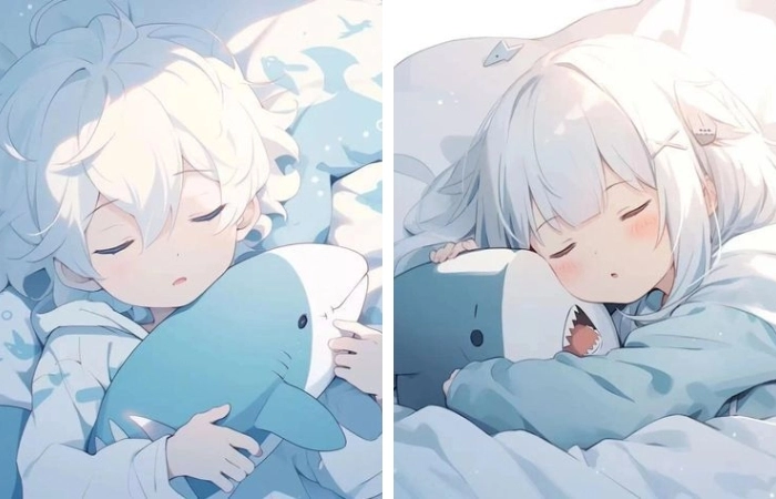Hình ảnh anime chibi cặp đôi dễ thương tạo nên phong cách cá tính