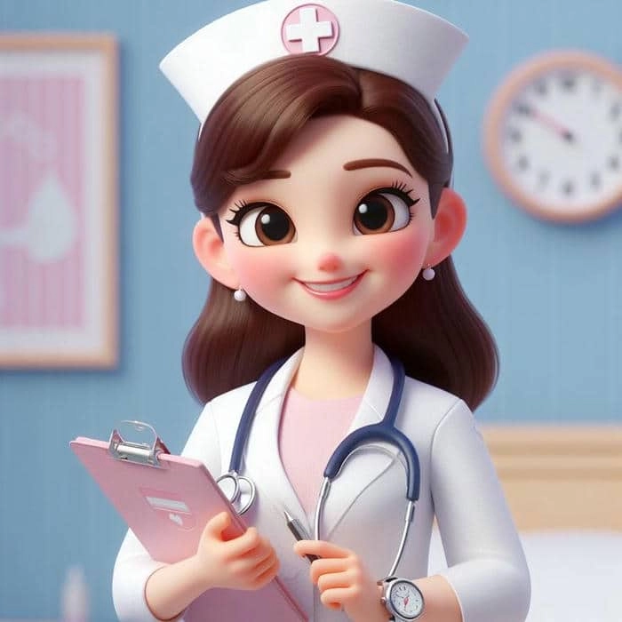 Gợi ý bộ hình bác sĩ hoạt hình đầy sắc màu