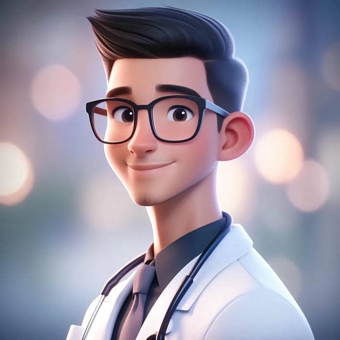 Sáng tạo cùng bộ hình vẽ chibi bác sĩ đáng yêu