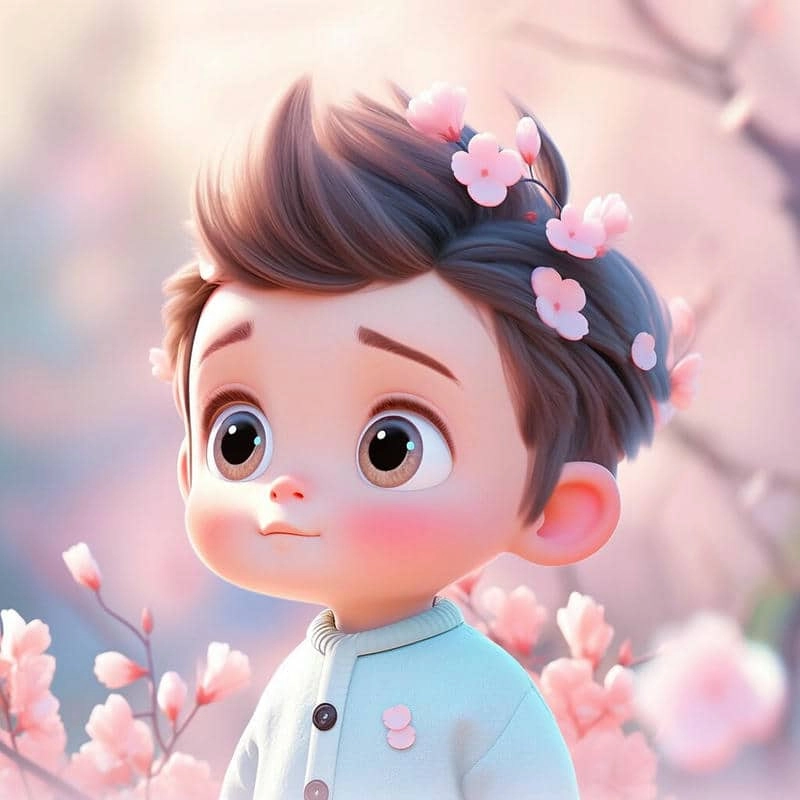 Tham khảo mẫu bé trai chibi siêu cute