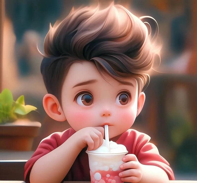 Xem ngay bộ ảnh chibi bé trai sinh động