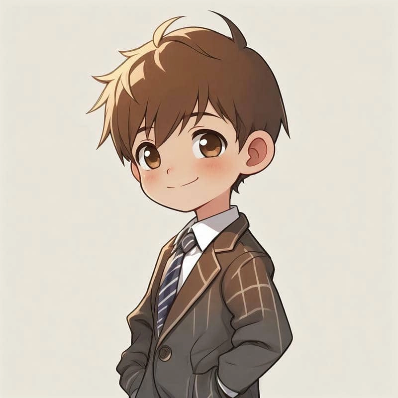 Cảm hứng từ bộ hình vẽ chibi bé trai mới