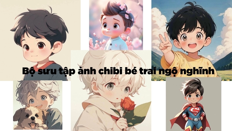 Thế nào là ảnh chibi bé trai đẹp?