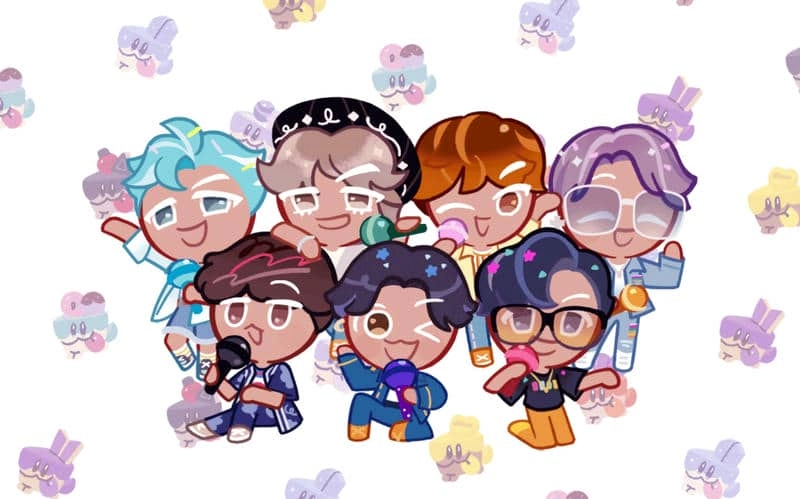 Sưu tầm bộ hình chibi bts đẹp độc lạ
