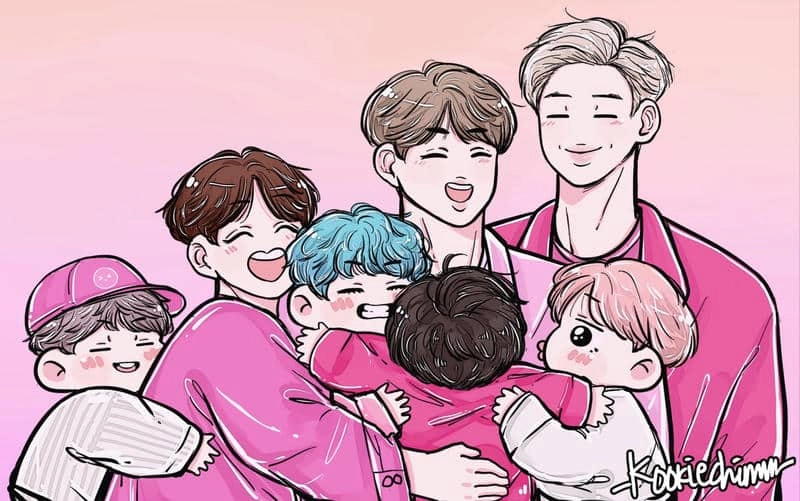 Khám phá ảnh chibi bts dễ vẽ dành cho bạn