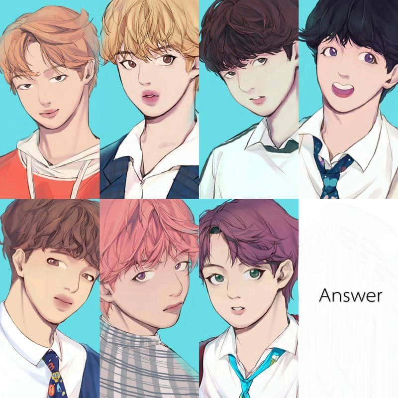 Bộ ảnh bts butter chibi siêu đáng yêu cho bạn