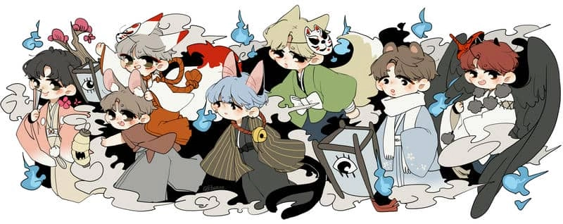 Tải về bts chibi hd rõ nét và cực chất