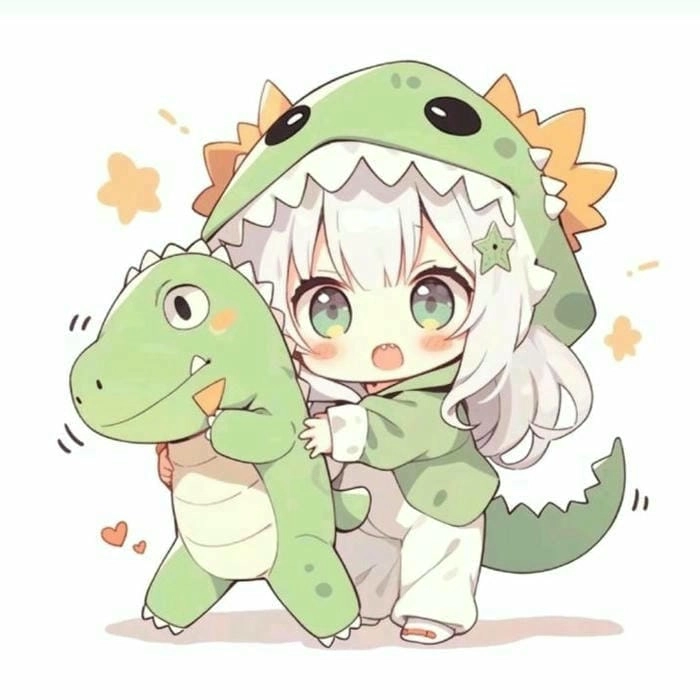 Bộ sưu tập chibi girl avatar cute anime dễ thương hút mắt