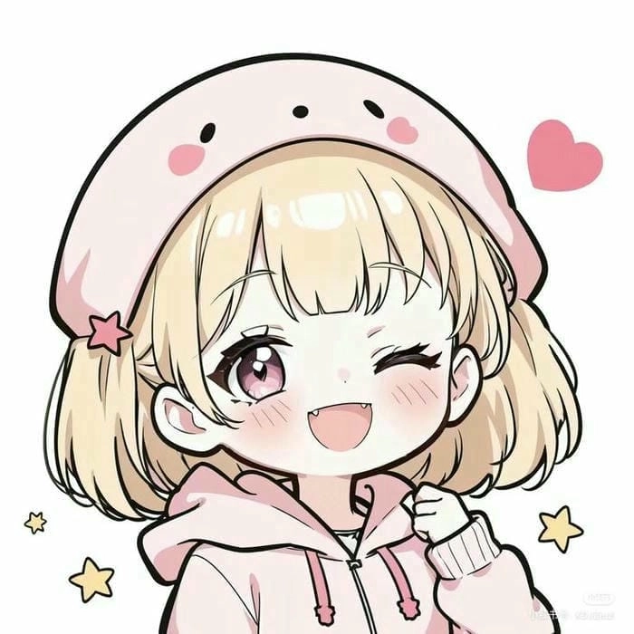 Gợi ý avatar cute girl chibi cho người yêu phong cách dễ thương