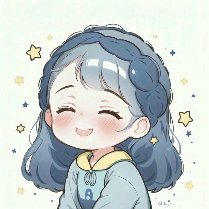 Khám phá ngộ nghĩnh avatar anime chibi girl cute dễ vẽ miễn phí