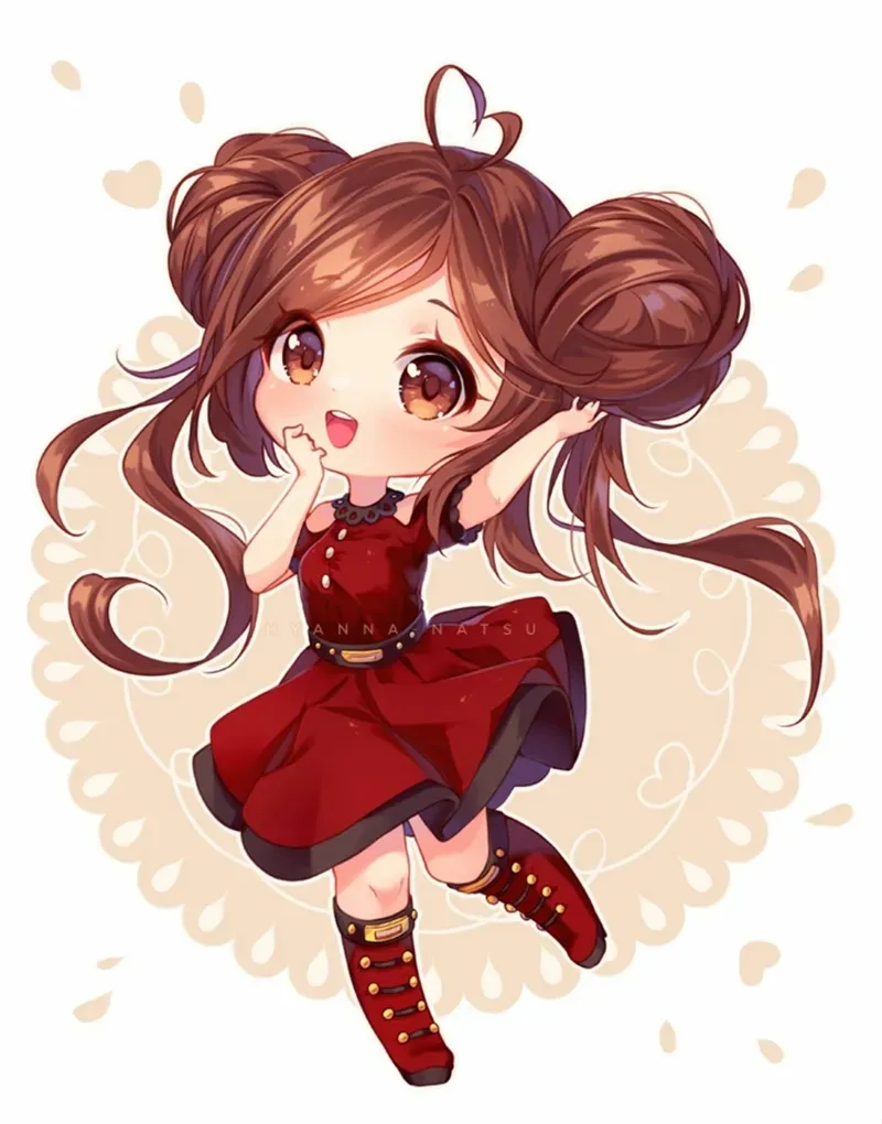 Bộ sưu tập nữ chibi cute khiến ai cũng mê