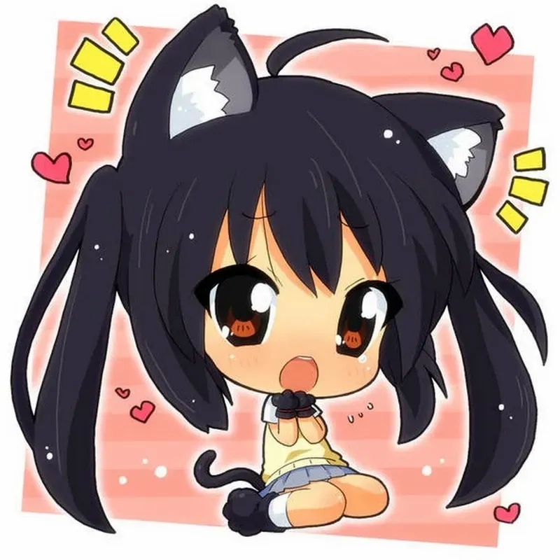 Khám phá ảnh chibi cute nữ đơn giản nhưng nổi bật