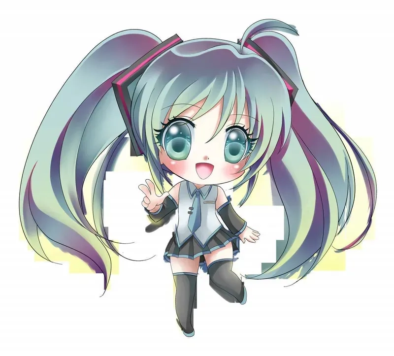 Bộ sưu tập ảnh cute chibi nữ siêu đáng yêu