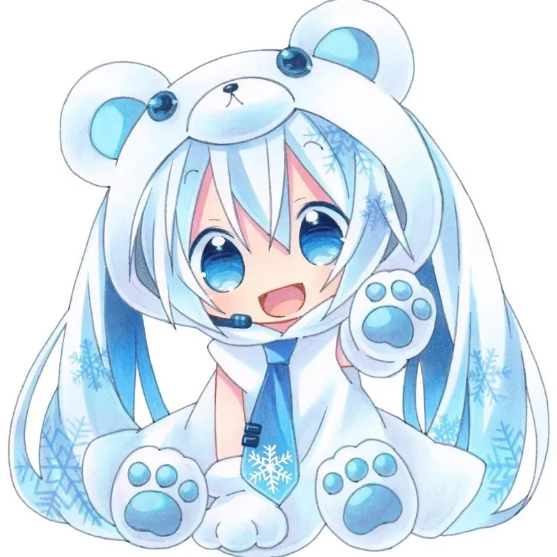 Chọn lựa ảnh nữ chibi cute cực thu hút ánh nhìn