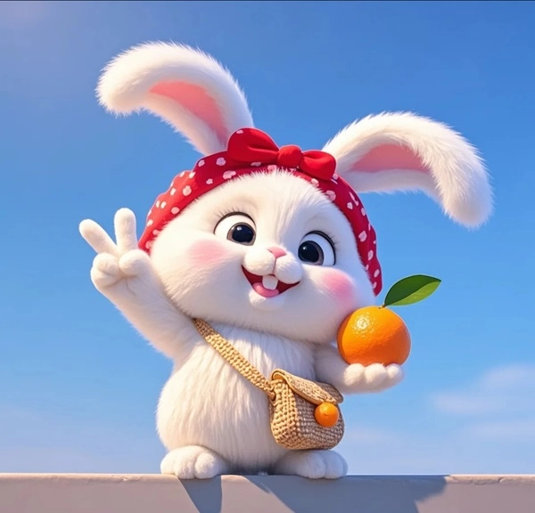 Ngắm nhìn hình chibi dễ thương chibi thỏ con cực dễ mến