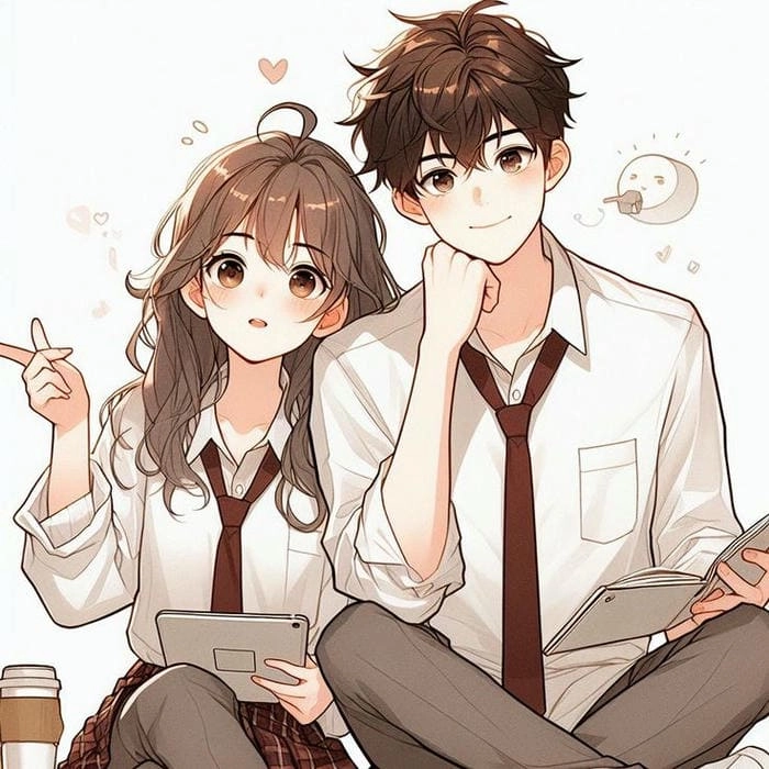 Chiêm ngưỡng bộ ảnh cặp chibi siêu dễ thương