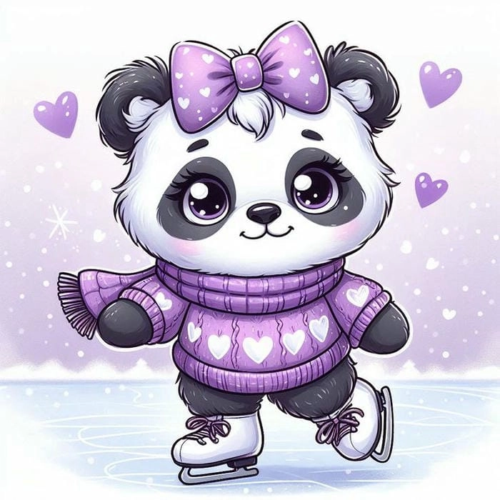 Thế giới gấu trúc chibi cute dễ thương khiến bạn tan chảy