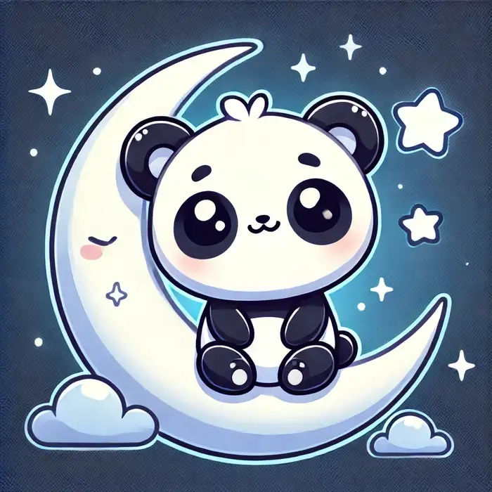 Bộ hình gấu trúc chibi đáng yêu thu hút mọi ánh nhìn