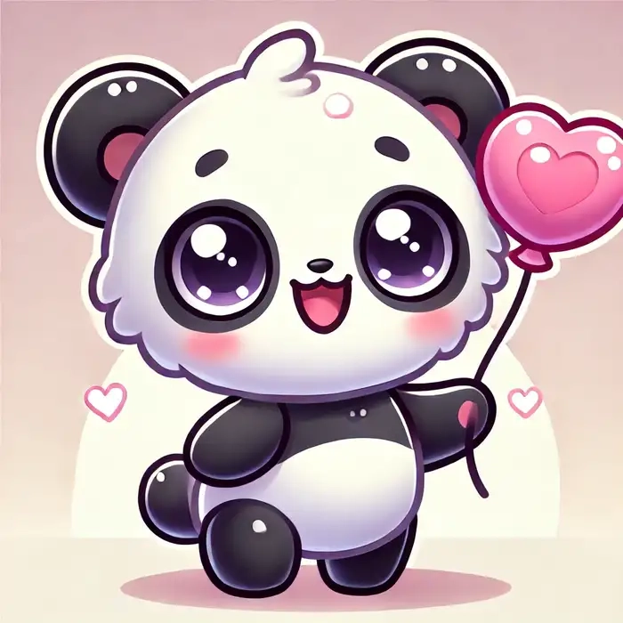 Tải ngay bộ gấu trúc mèo chibi mập siêu dễ thương hot trend