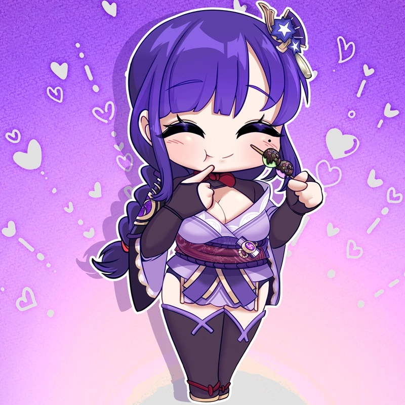 Bộ sưu tập hình genshin impact chibi siêu cute