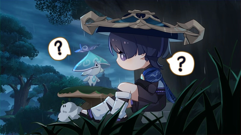 Bộ sưu tập genshin impact chibi gif động cực xinh