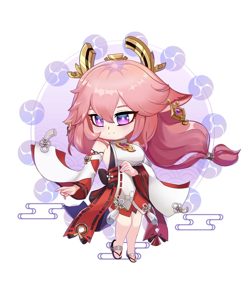 Ảnh xiao genshin chibi dễ thương hút fan