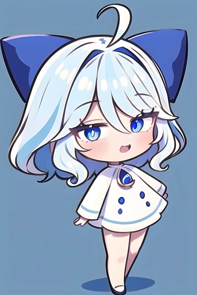 Bộ ảnh amber chibi genshin impact dễ thương