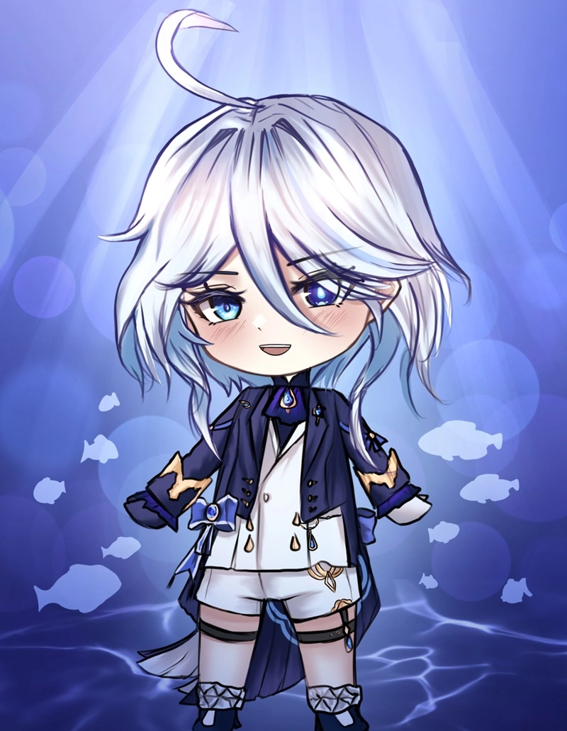 Tải ngay chibi genshin impact png miễn phí đẹp