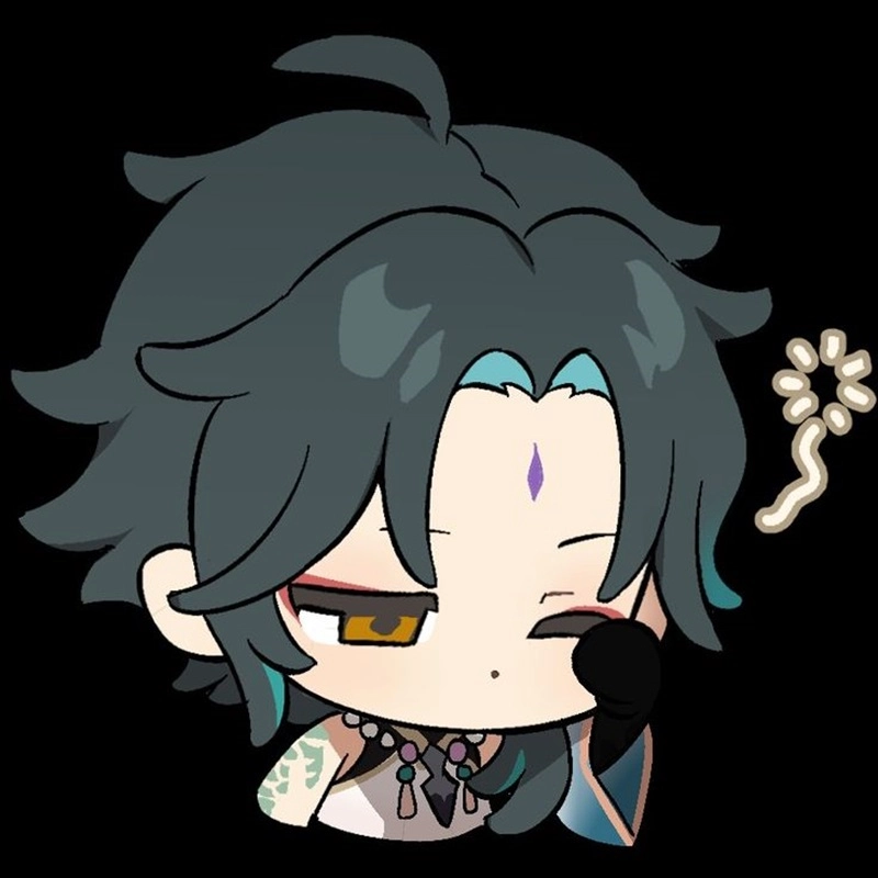 Bộ sưu tập chibi genshin impact stickers độc đáo