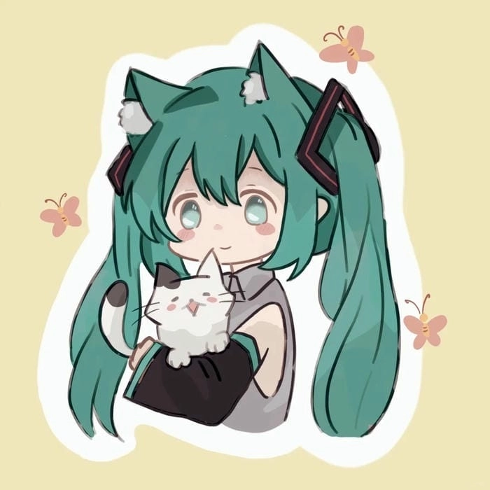 Hình ảnh đáng yêu về chibi miku hatsune