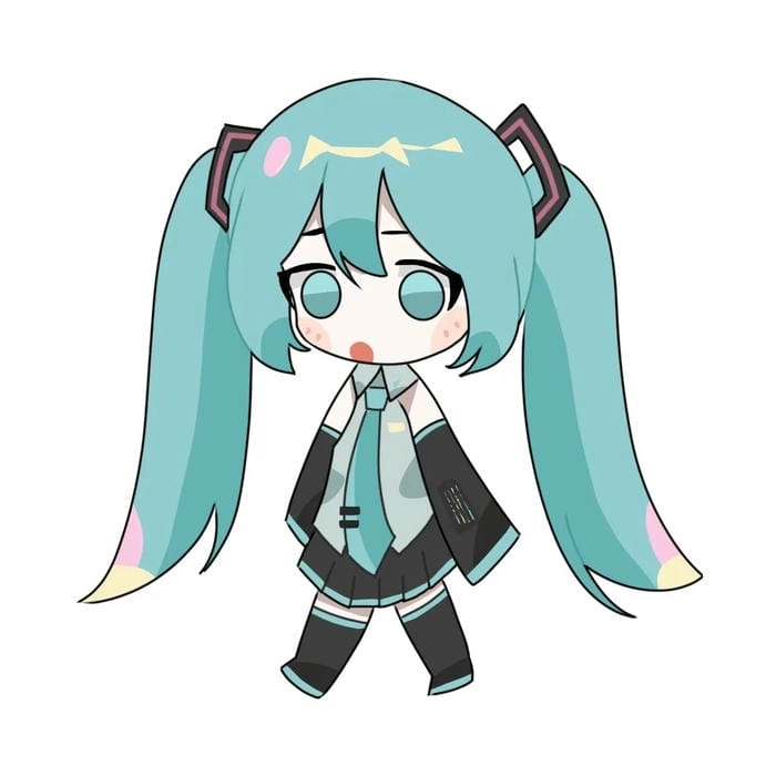 Tuyển tập hình vẽ miku anime chibi cute dễ vẽ