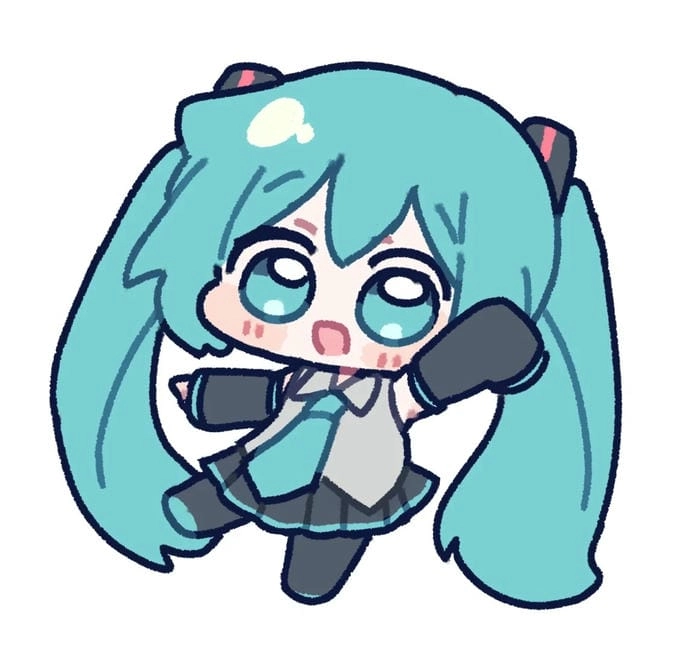 Tổng hợp ý tưởng hình vẽ miku chibi