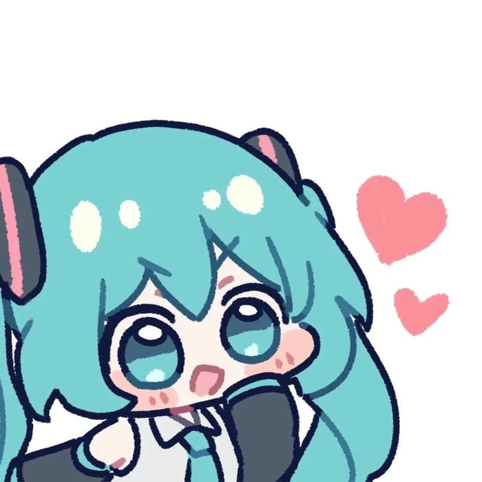 Sự kết hợp ngọt ngào miku cinnamoroll chibi