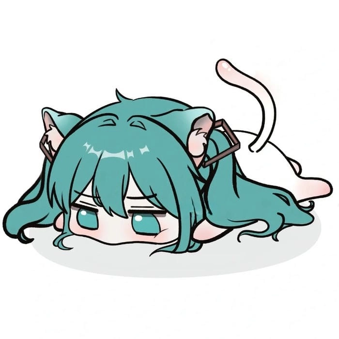 Tạo cảm hứng từ hình miku chibi siêu cute