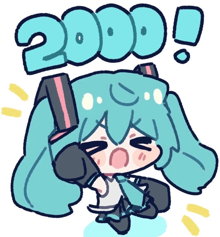 Cực phẩm đáng yêu chính là cute chibi miku