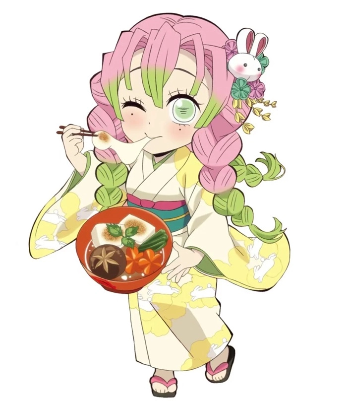 Khám phá thế giới chibi mitsuri dễ thương tinh tế