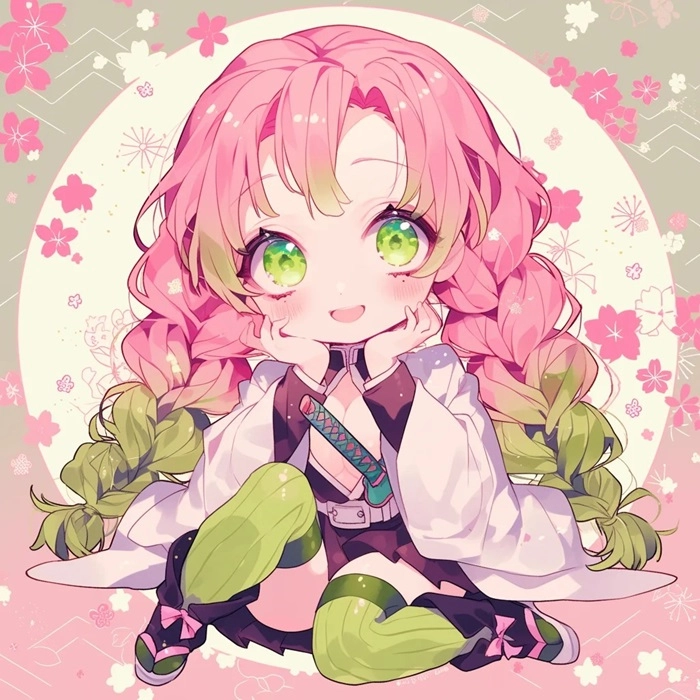Tập vẽ chibi mitsuri drawing easy cho người mới