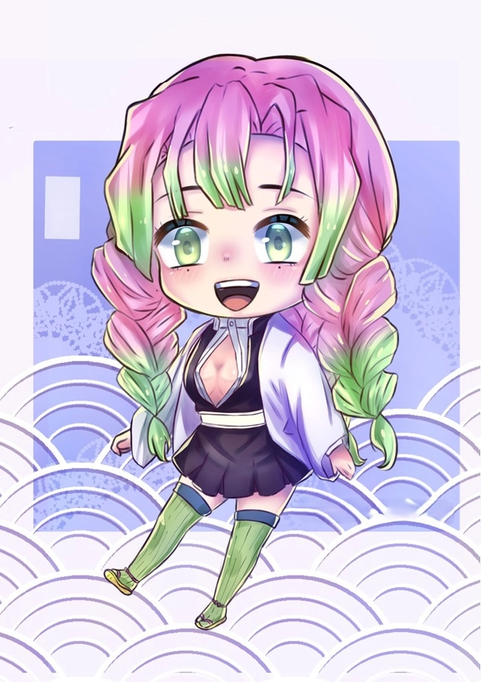 Sưu tập cute chibi mitsuri xinh xắn đáng yêu