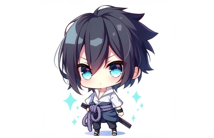 Anime nam chibi cute mang đến hình ảnh dễ thương, đầy sức hút