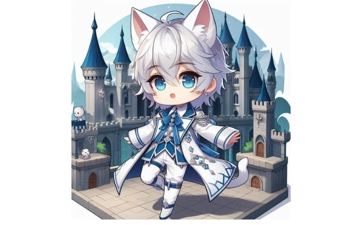 Chibi nam cute với phong cách đáng yêu nhưng không kém phần cool