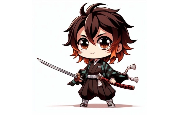 Anime nam cute chibi mang đến hình ảnh dễ thương, sinh động