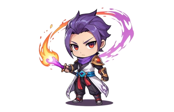 Anime đơn giản nam thể hiện sự tinh tế nhưng vẫn cá tính