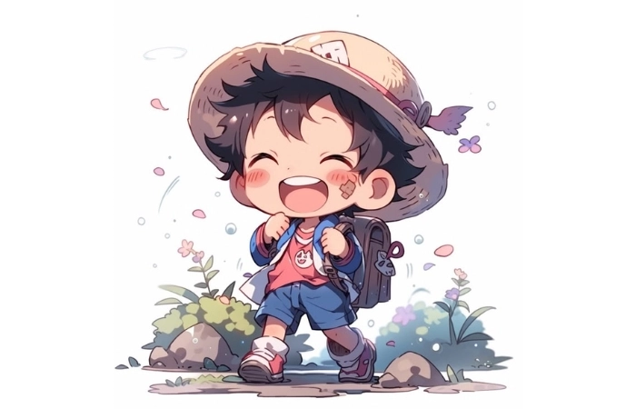 Anime nam cầm điện thoại mang đến vẻ hiện đại và cuốn hút