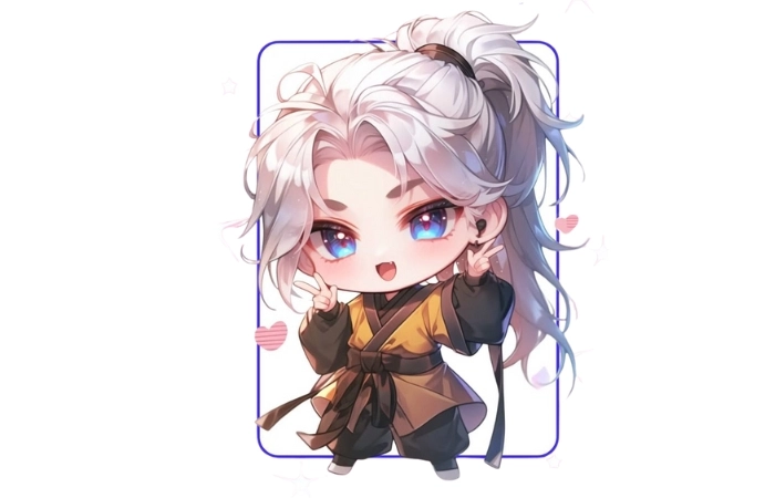 Anime nam tức giận thể hiện phong cách mạnh mẽ và bí ẩn