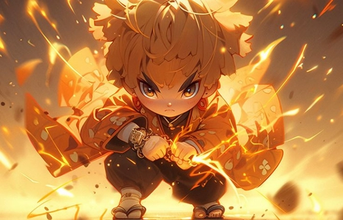 Chibi ngầu nam dành cho những ai yêu thích phong cách mạnh mẽ