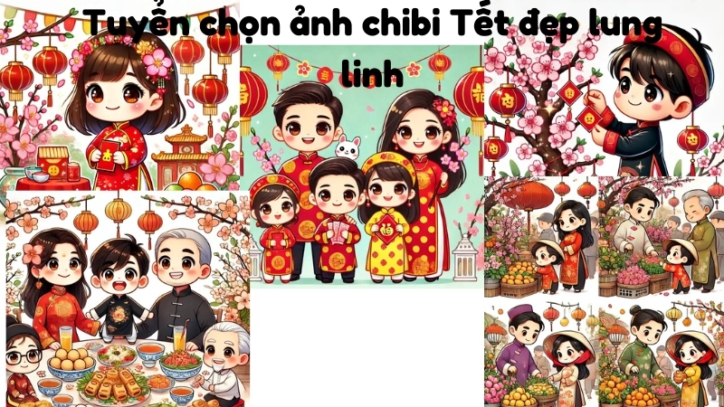 Ý nghĩa của hình ảnh chibi tết