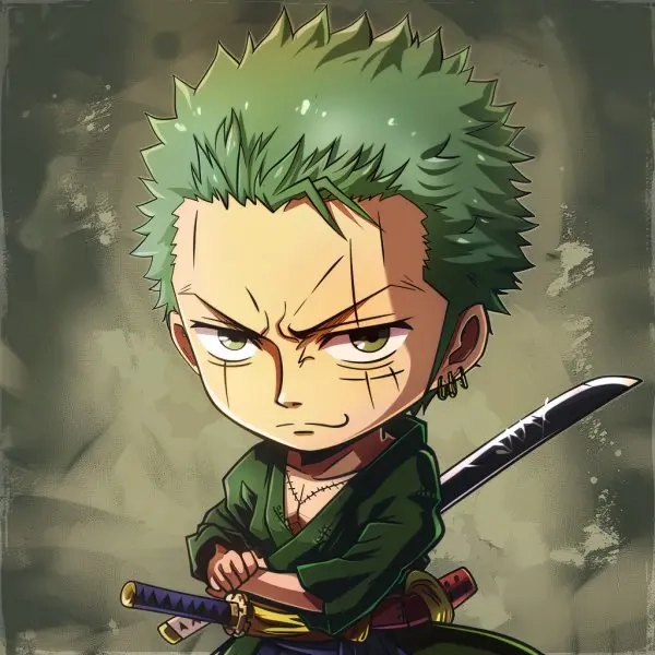 Gợi ý vẽ zoro chibi đơn giản ai cũng làm được